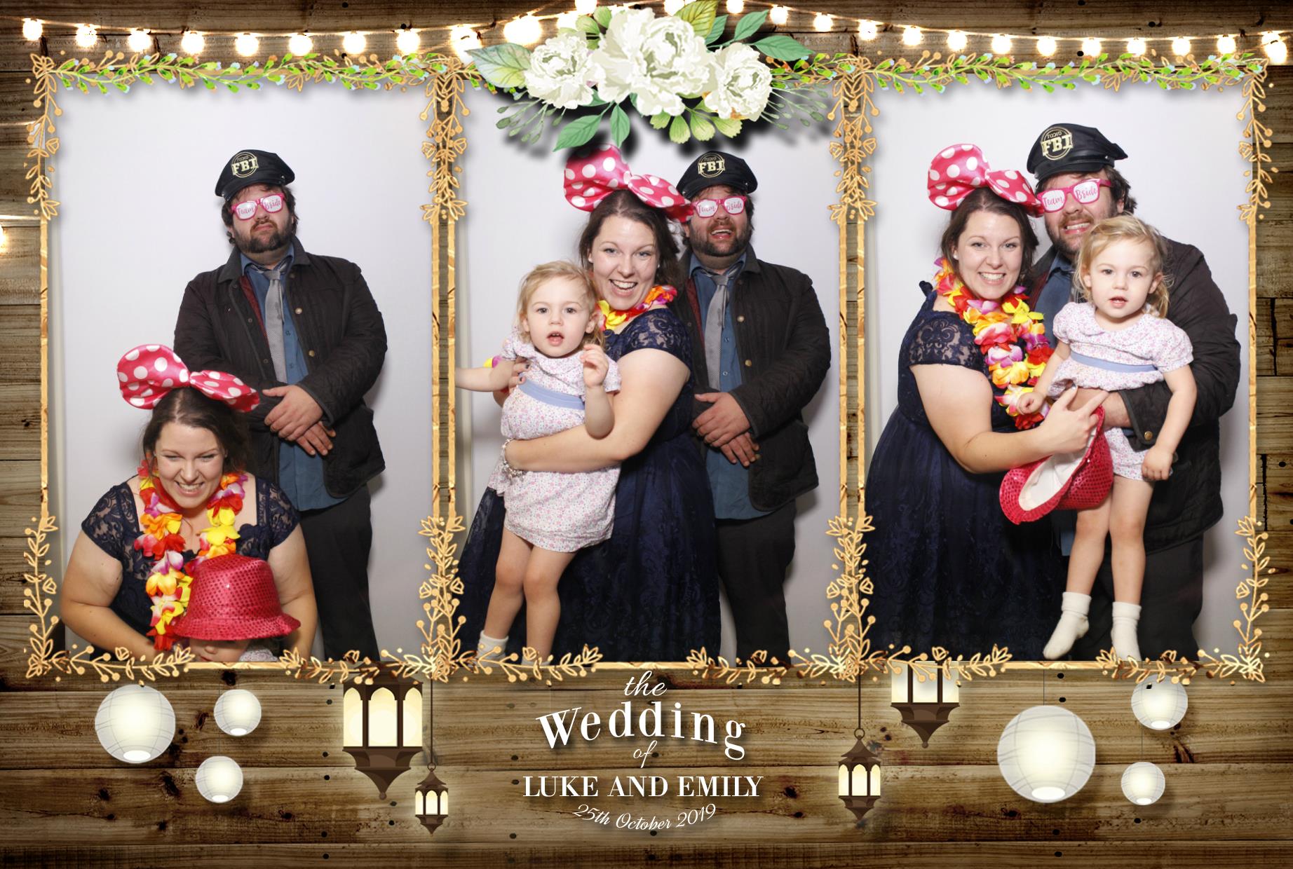 Luke & Emily's Wedding | View more photos from the event at gallery.myphotoboothexperience.co.uk/u/MyPhotoBoothExperienceLtd/Luke-Emilys-Wedding